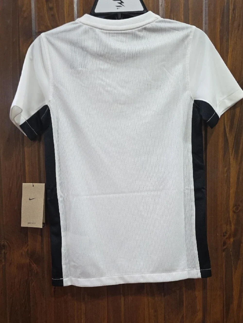 Nike White & Black Athletic Jersey